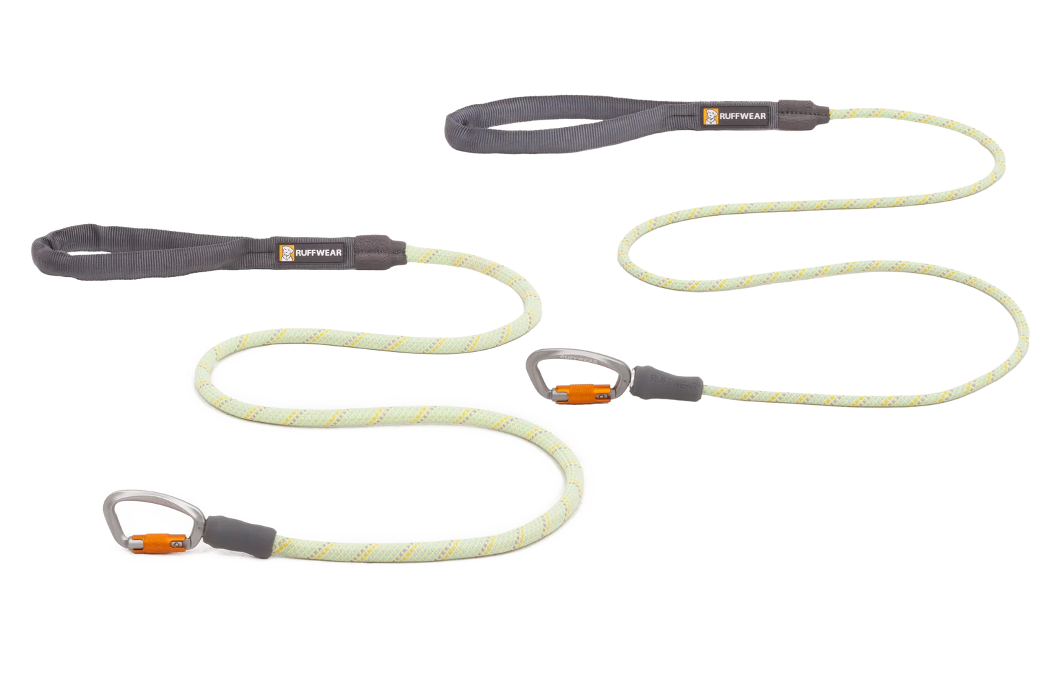 Correa para perros de cuerda y mosquetón KNOT-A-LEASH® 7 mm Moss Green