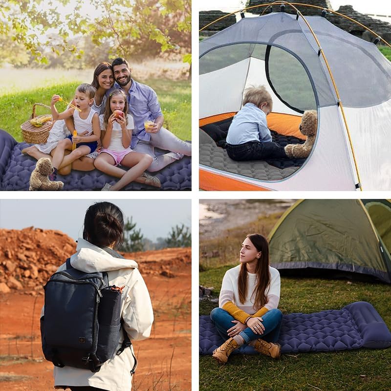 Bajo sleeping inflable ultraligero