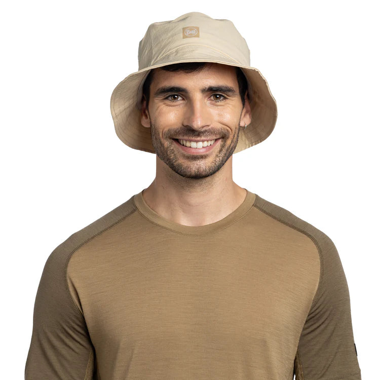 Sombrero BUFF Adventure Bucket Hat SOLID SAND