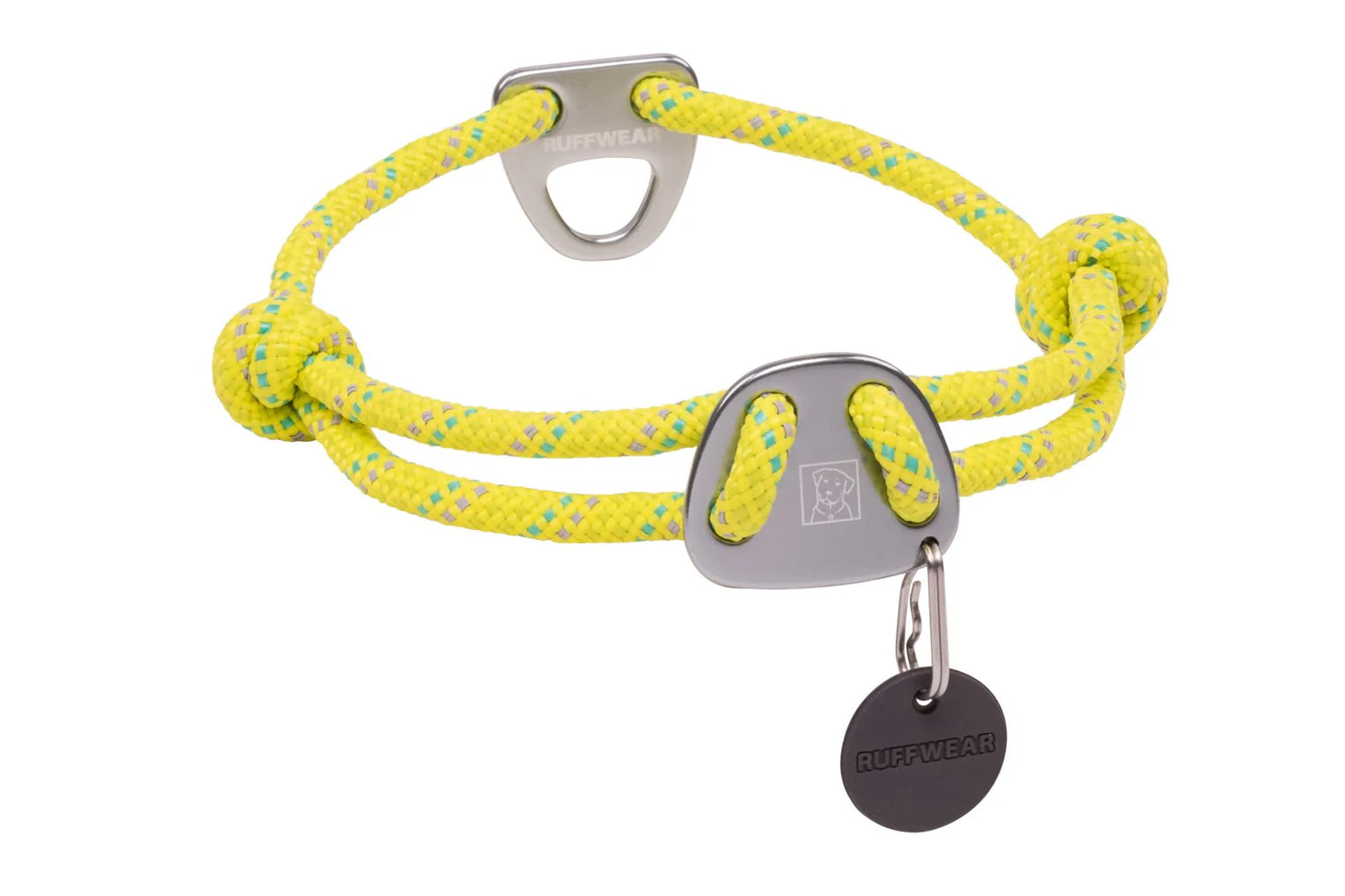 KNOT-A-COLLAR® LICHEN GREEN Rope Dog Collar
