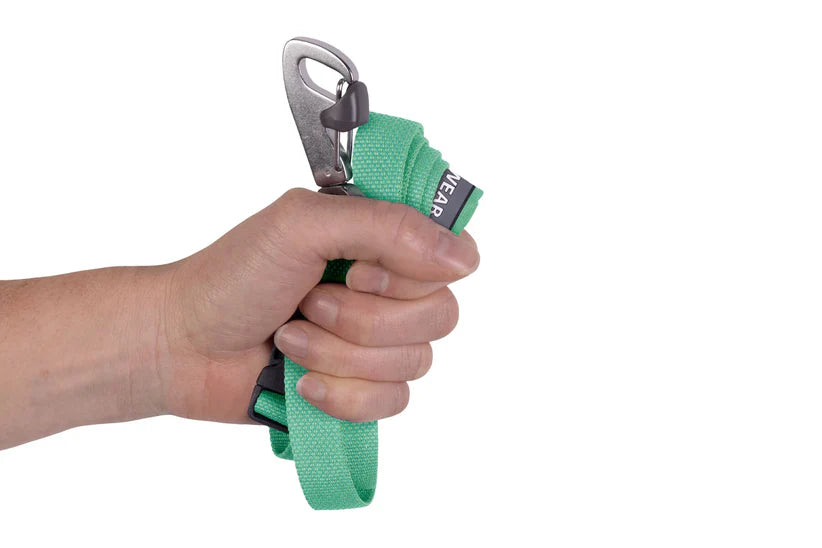 Correa para perros ultra ligera y manos libres FLAGLINE Sage Green