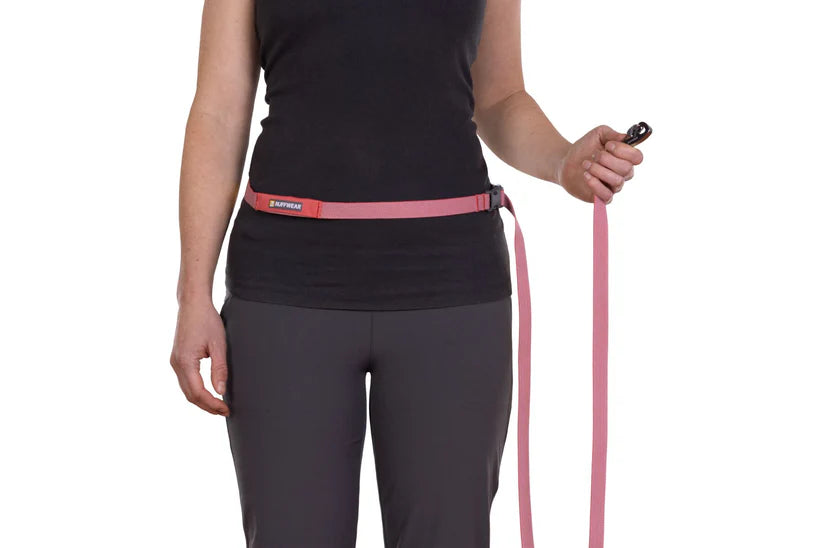 Correa para perros ultra ligera y manos libres FLAGLINE Salmon Pink