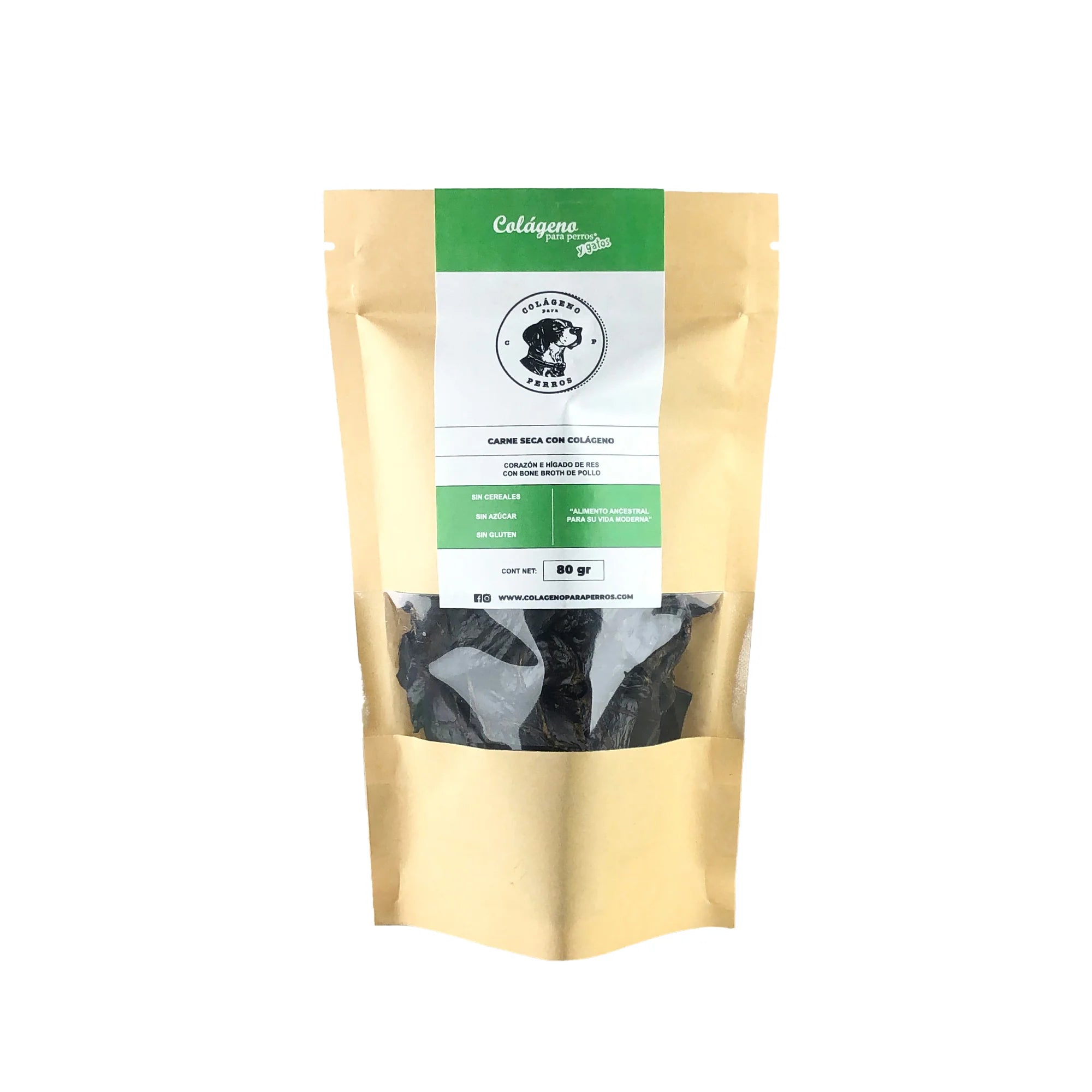 Premios con colágeno para Perros - Carne Seca: Snack Rico en Proteínas