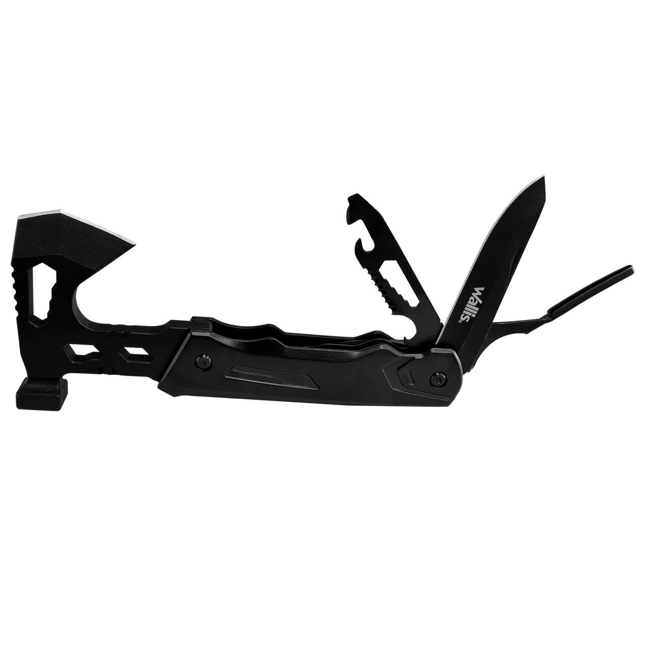 Multiherramienta con mini hacha de 13 usos