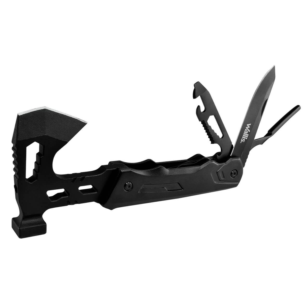 Multiherramienta con mini hacha de 13 usos