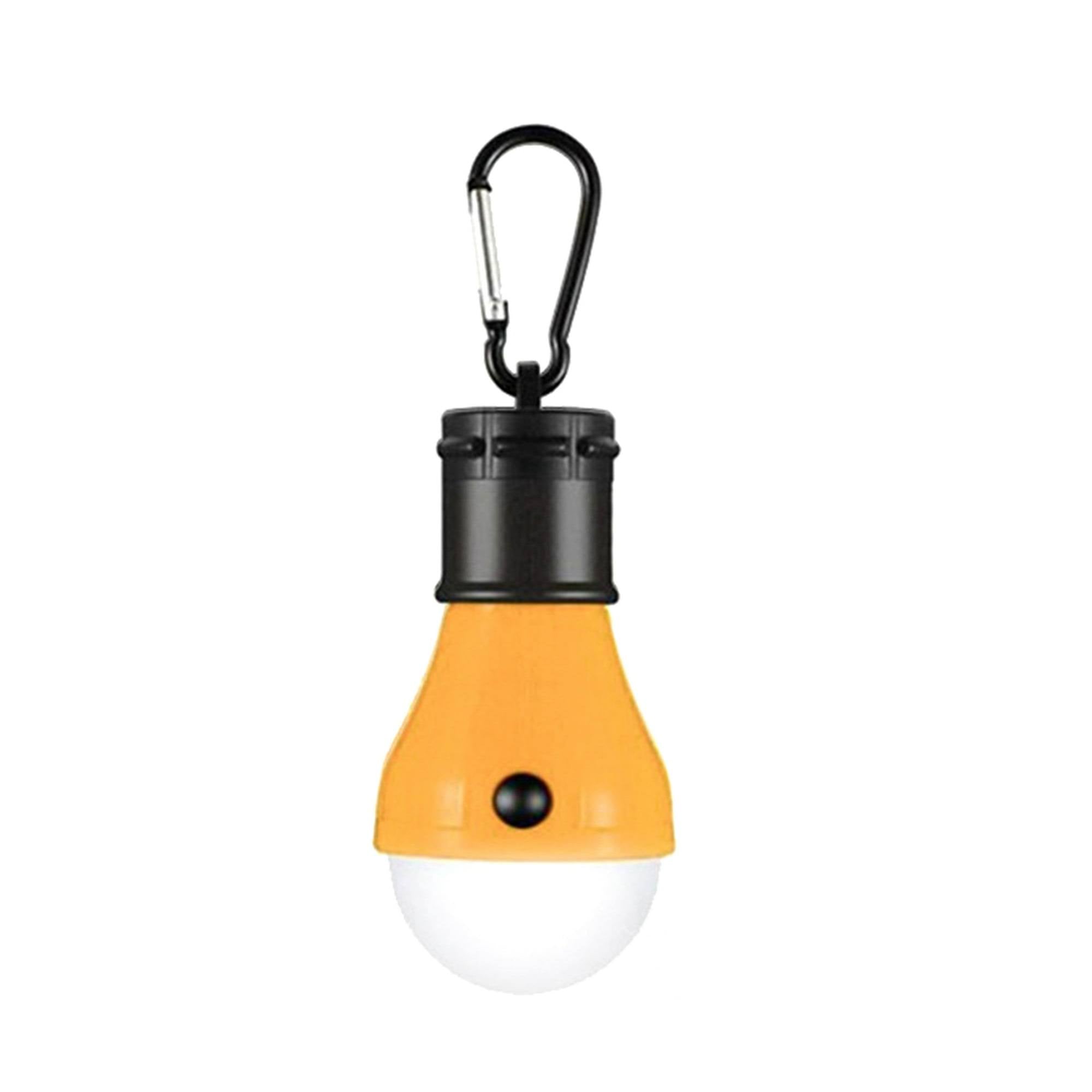 LED spotlight with carabiner