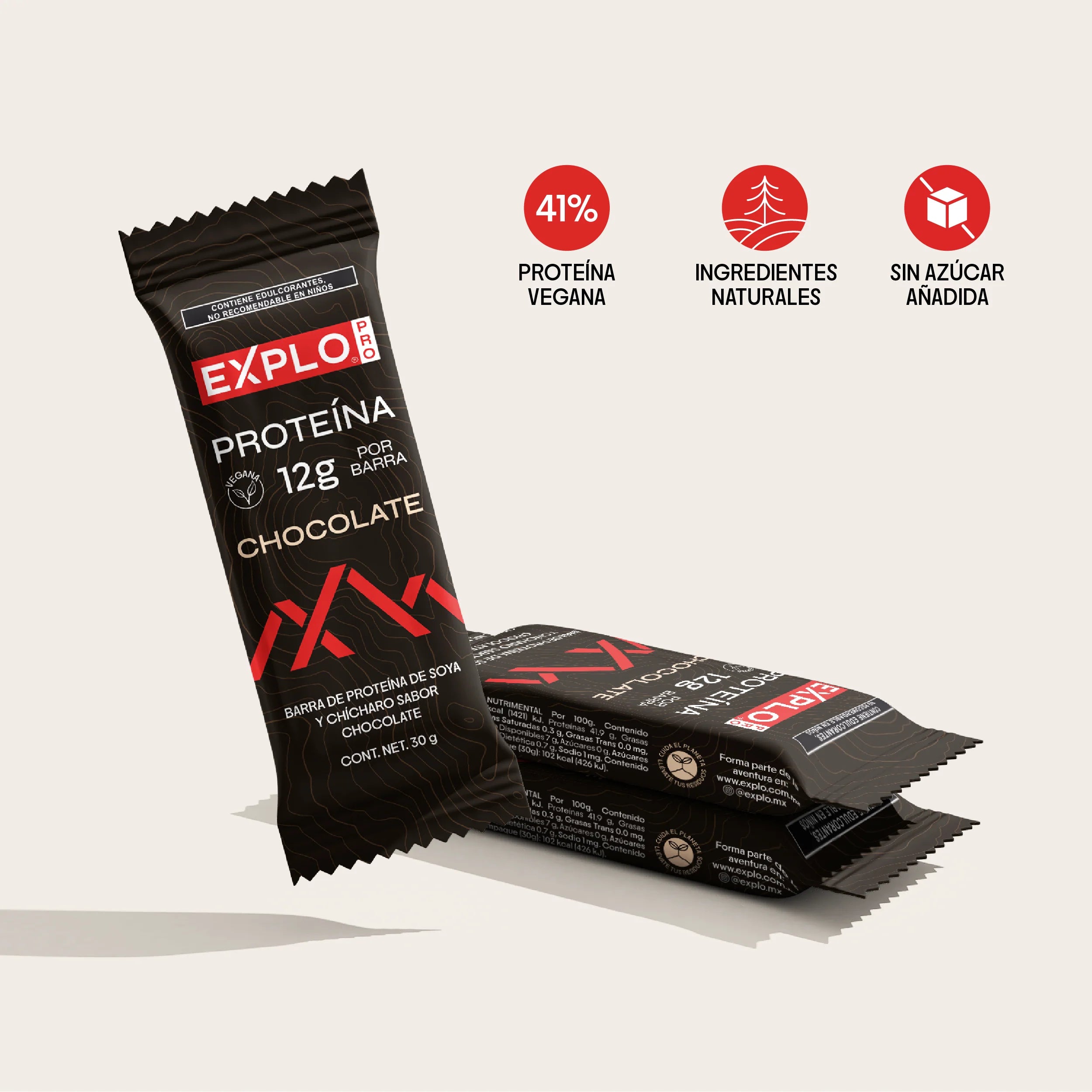 Barra de Proteína sabor Chocolate