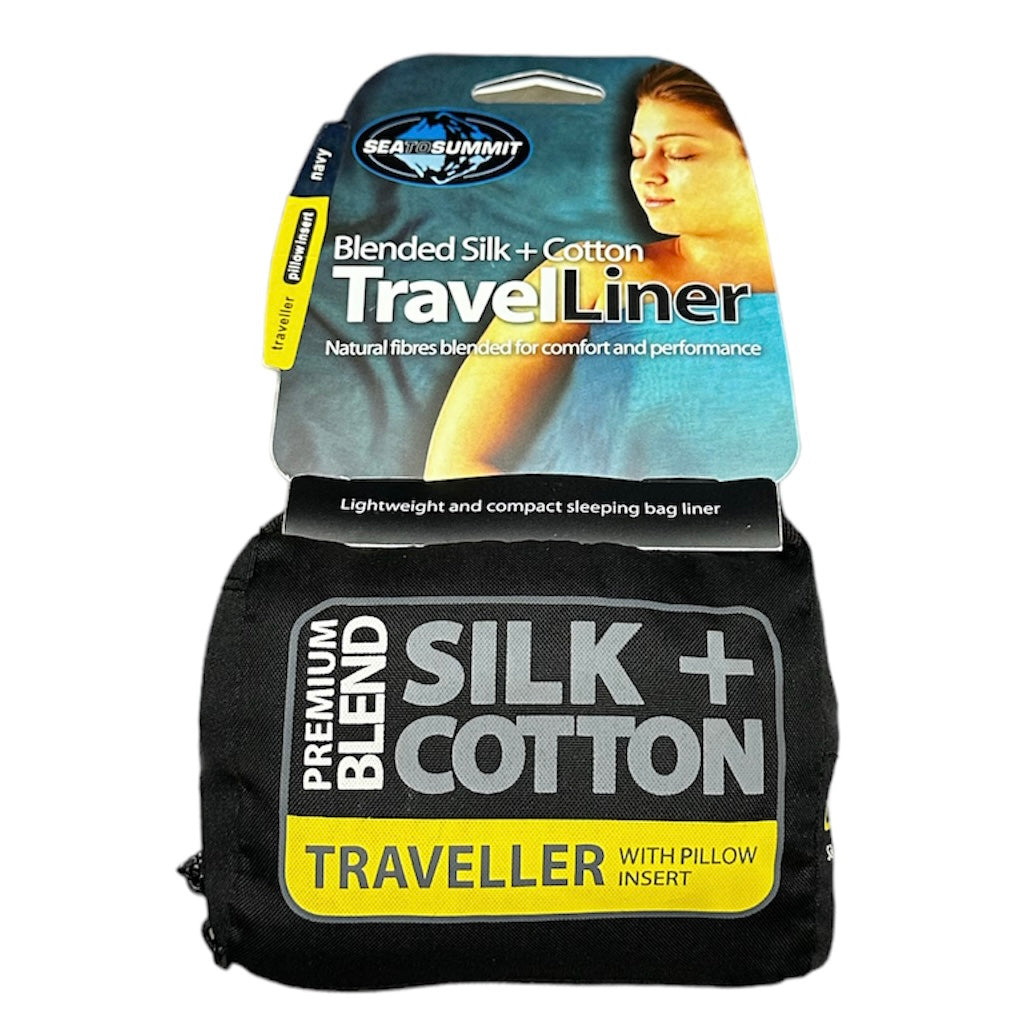 Funda para saco de dormir TRAVEL LINER BLENDED SILK + COTTON TRAVELLER