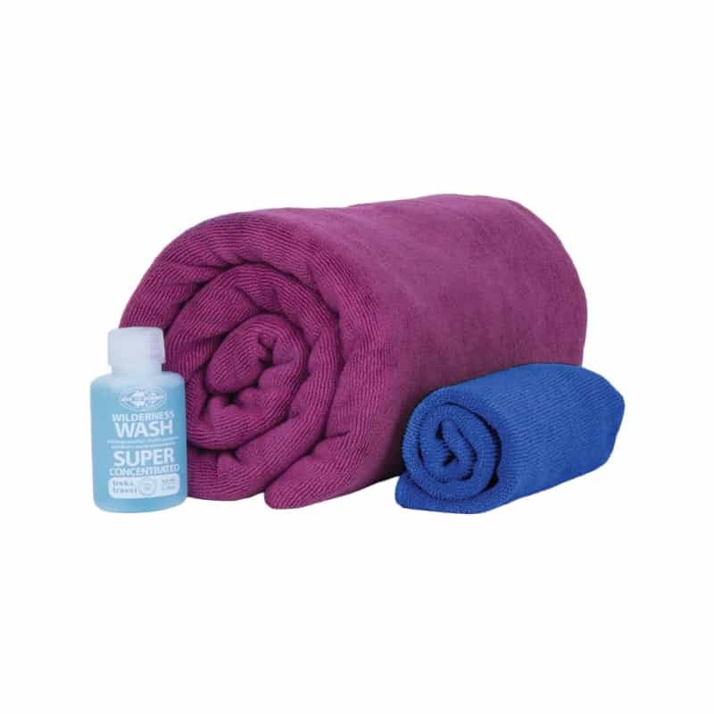 Kit toalla de microfibra TEK TOWEL WASH KIT M