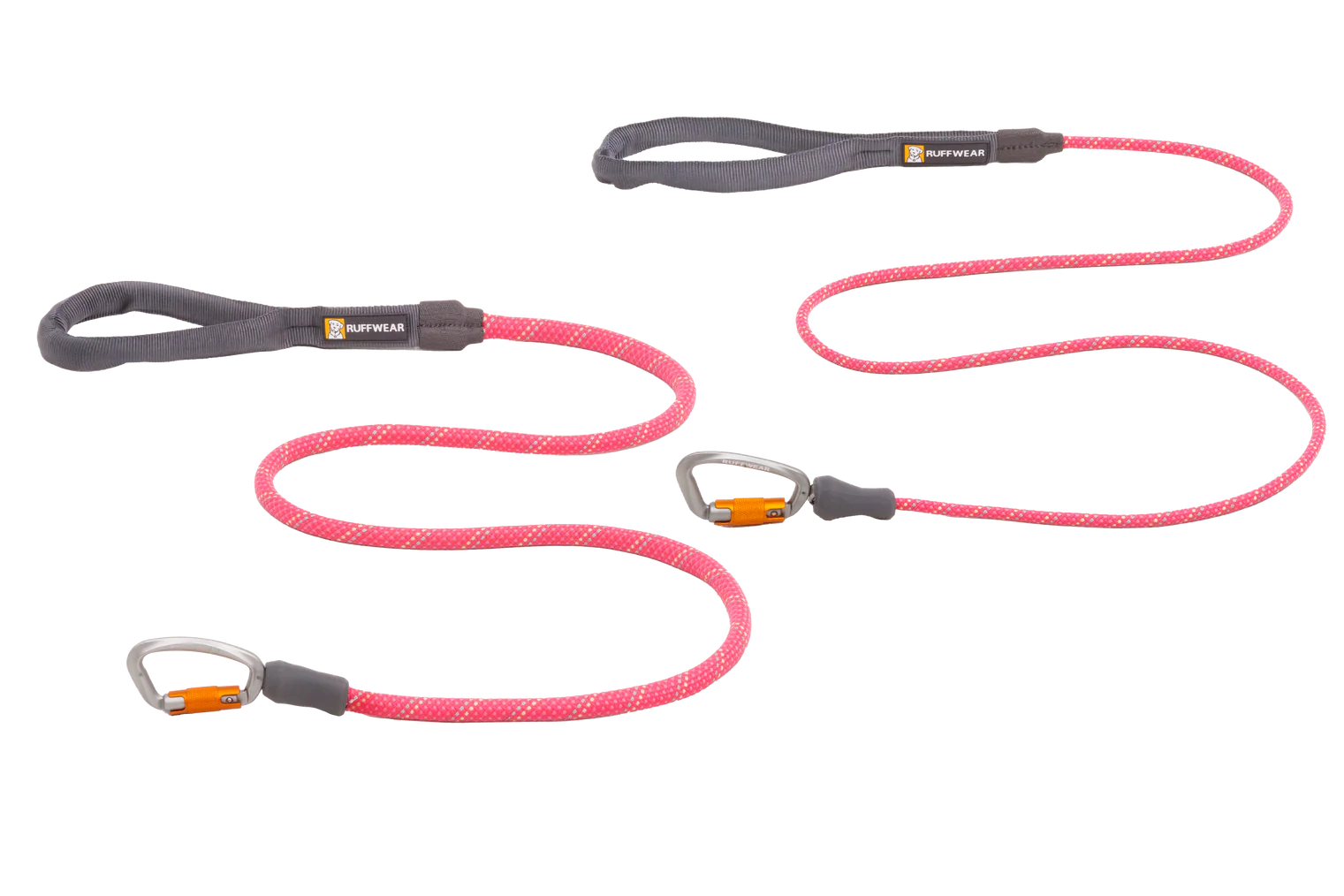 KNOT-A-LEASH® Rope Dog Leash with Carabiner LICHEN GREEN 