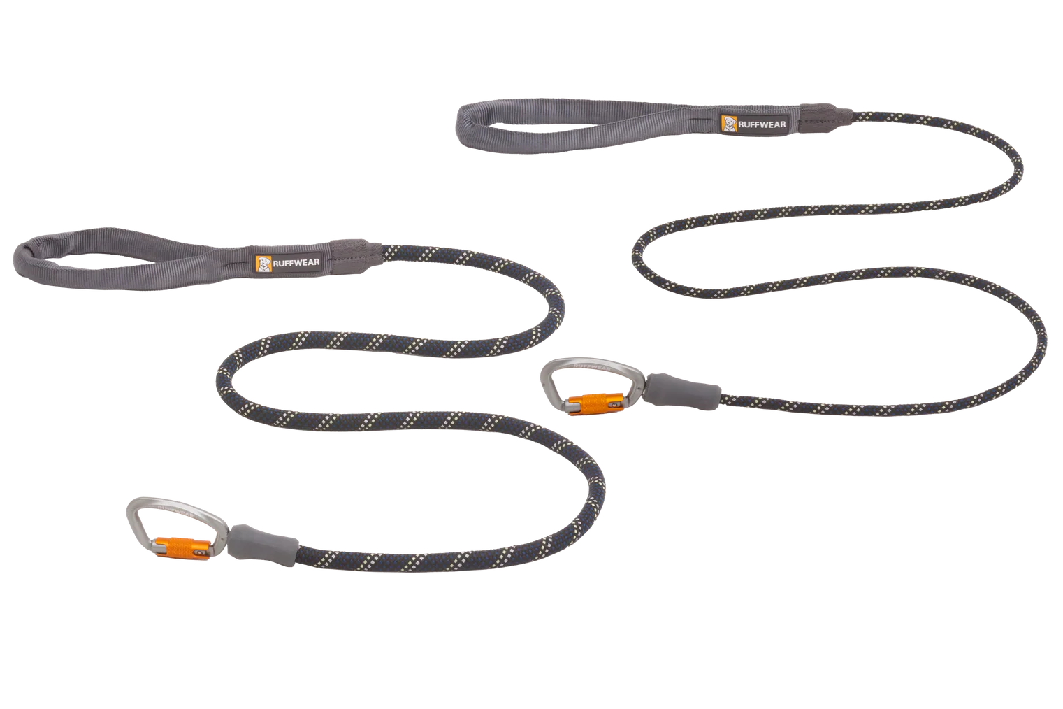 KNOT-A-LEASH® Rope Dog Leash with Carabiner LICHEN GREEN 