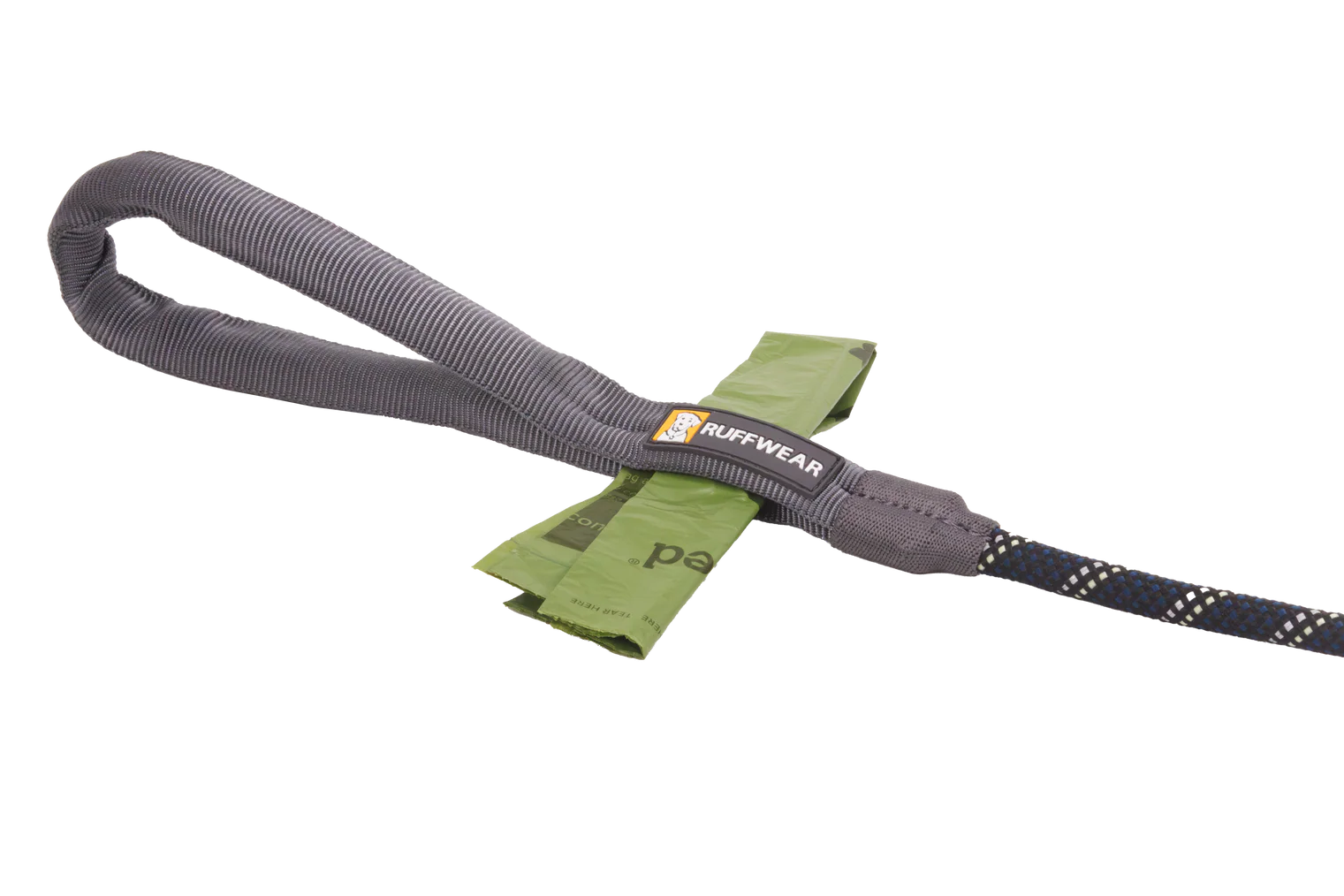 KNOT-A-LEASH® Rope Dog Leash with Carabiner LICHEN GREEN 