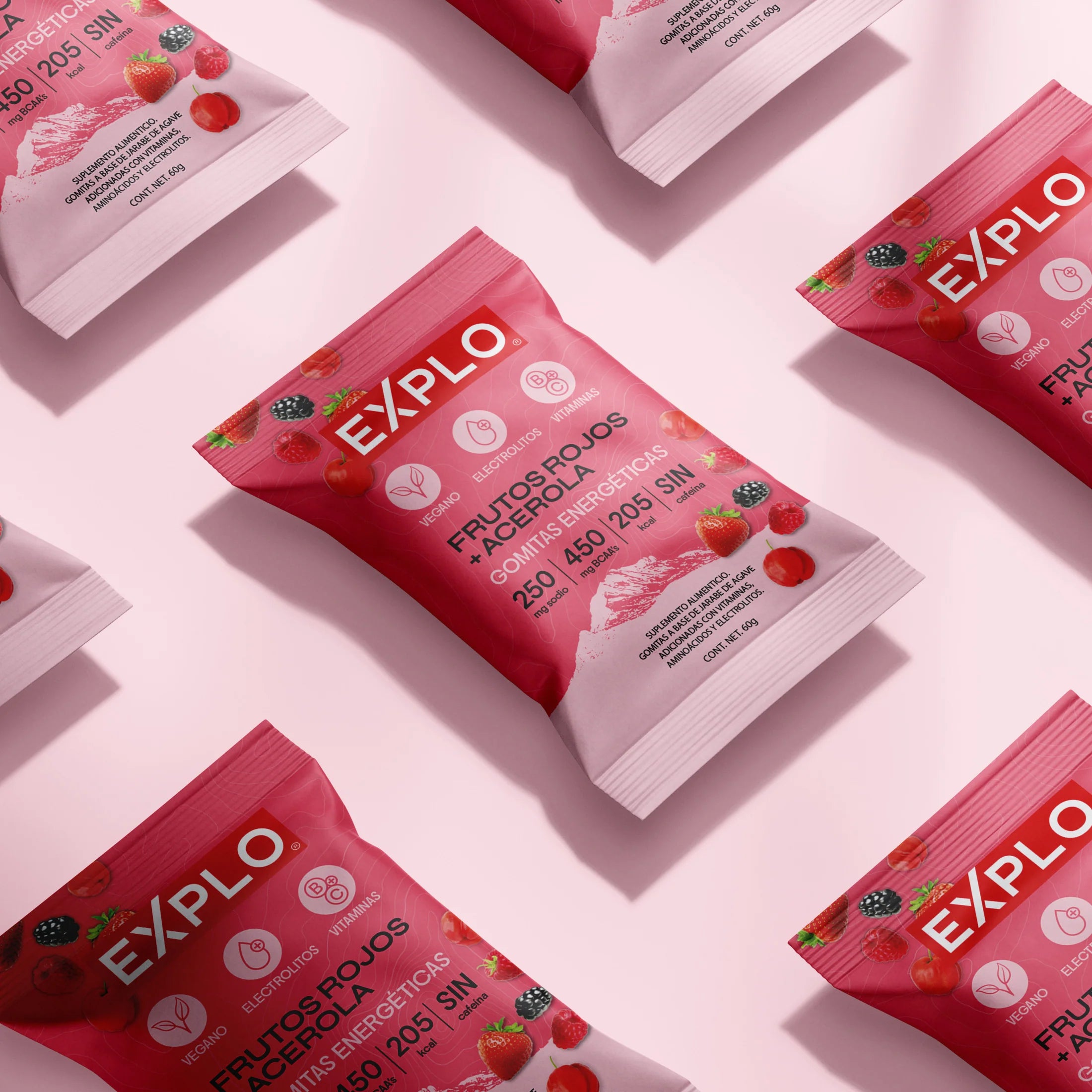 Gomitas Energéticas Frutos Rojos + Acerola