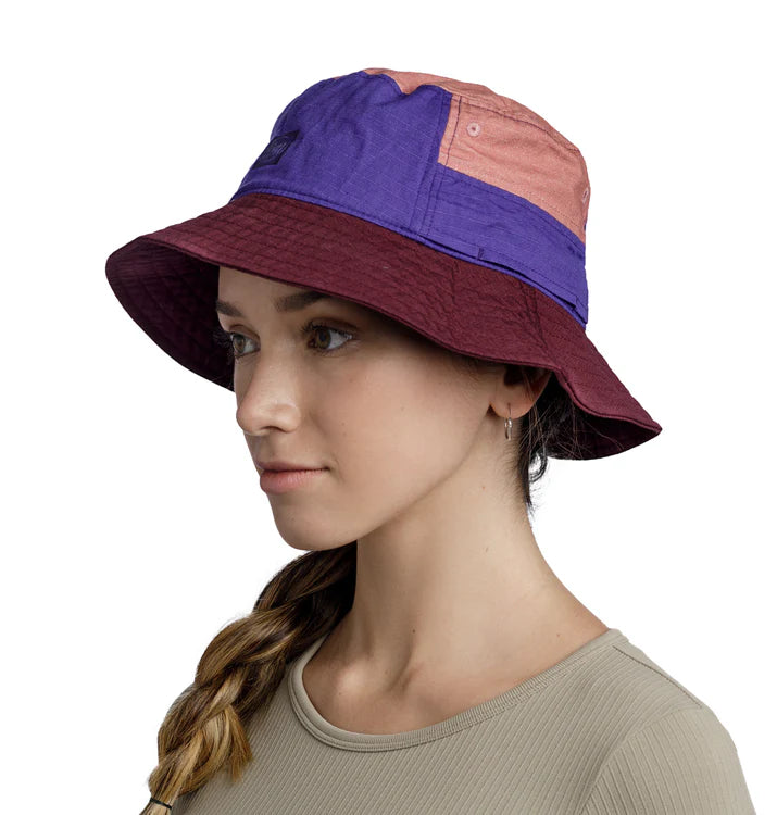 Sombrero BUFF® SUN BUCKET HAT - HAK PURPLE