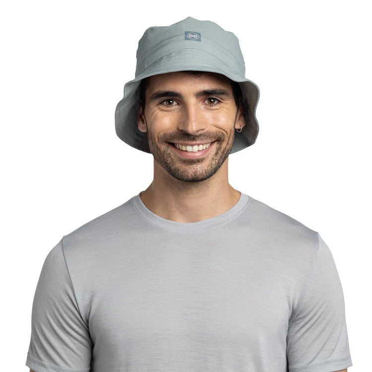 Sombrero BUFF Adventure Bucket Hat SOLID FLINT
