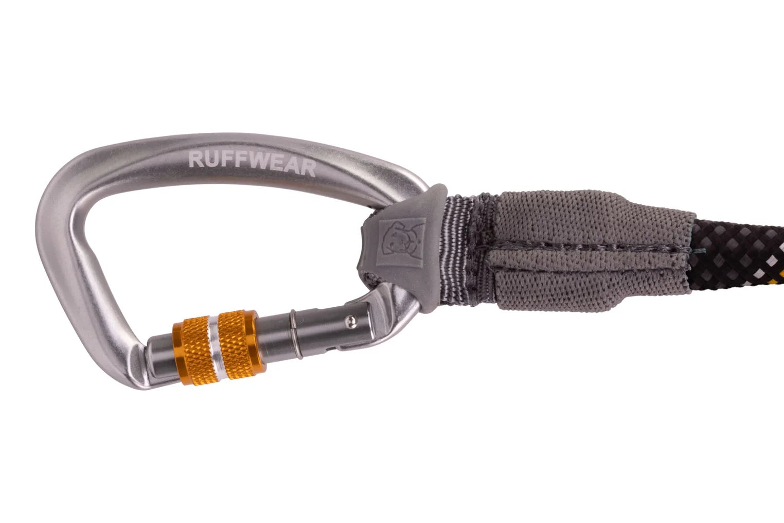 Correa para perros de cuerda y mosquetón KNOT-A-LEASH® OBSIDIAN BLACK