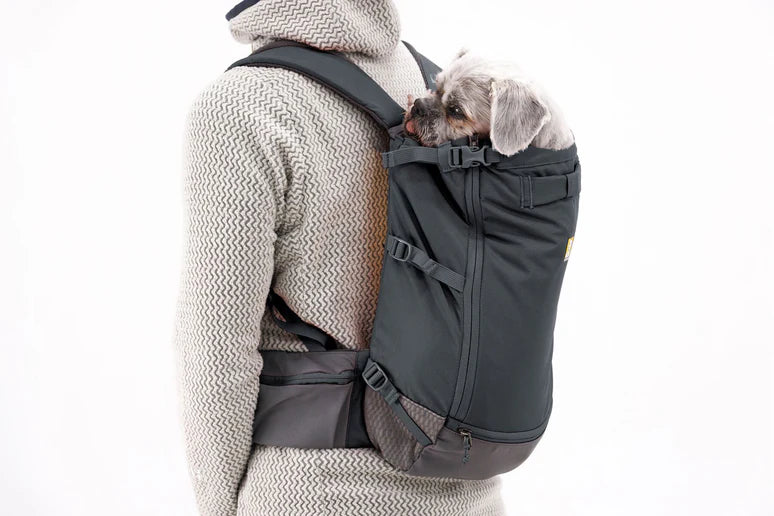 Mochila Transportadora Técnica para Perros HITCH HIKER™ Basalt Gray