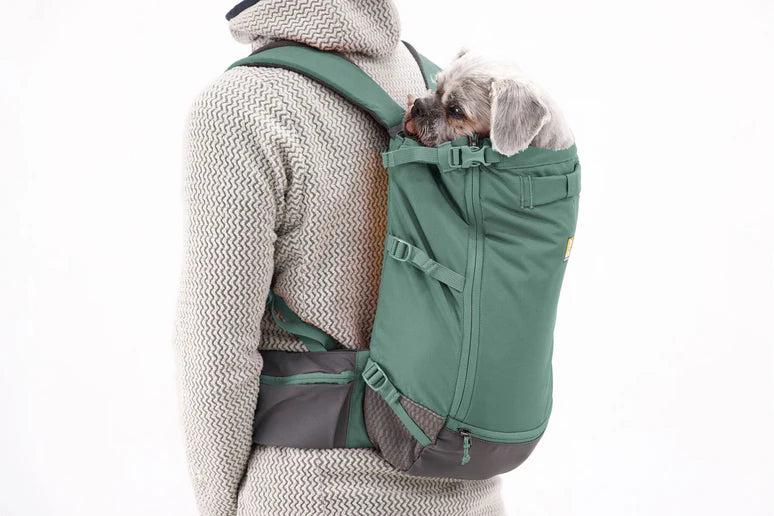 Mochila Transportadora Técnica para Perros HITCH HIKER™ River Rock Green