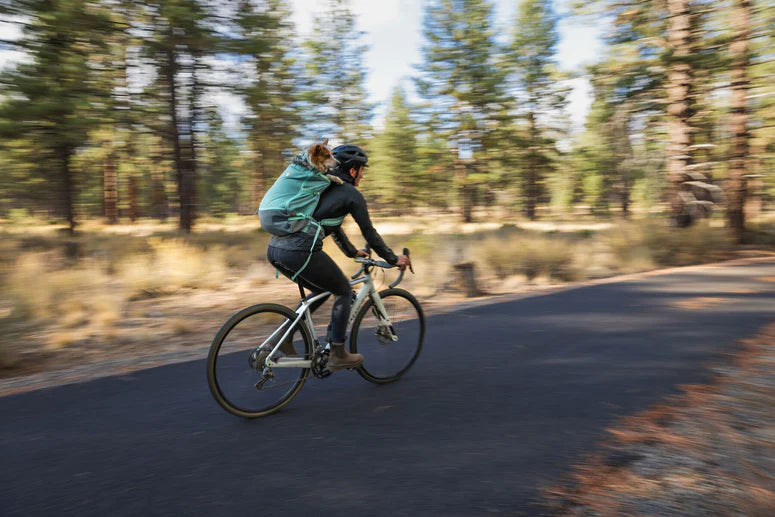 Mochila Transportadora Técnica para Perros HITCH HIKER™ River Rock Green