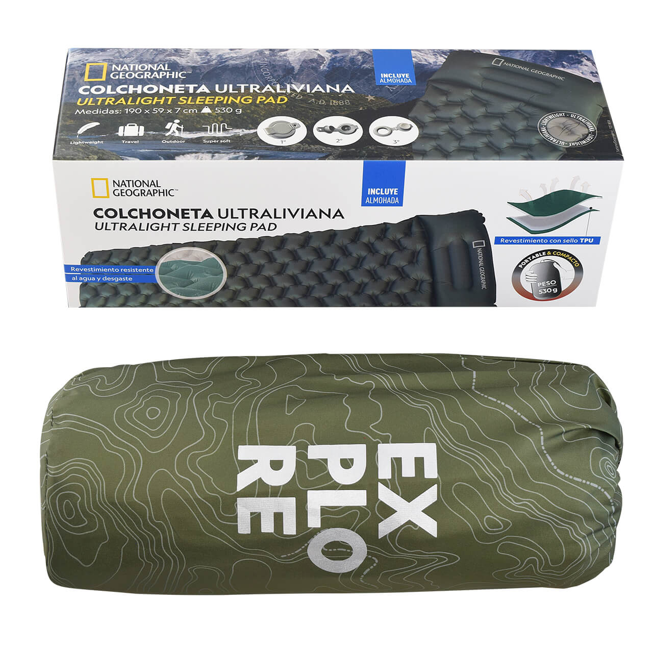 Bajo sleeping inflable ULTRA LIGHT PRO