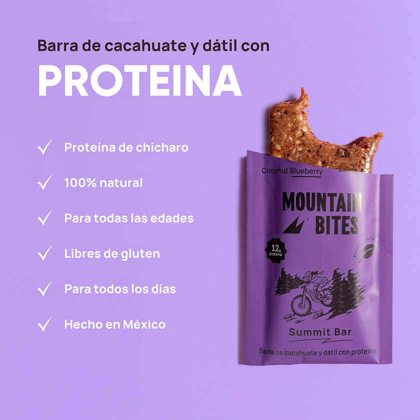 Mountain Bites Summit Bar - Coco y Blueberry