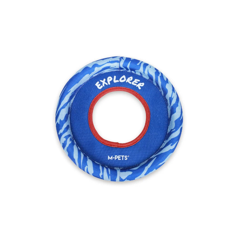 Disco Frisbee SPRINTPUFF Azul para Perro – Aerodinámico y Suave