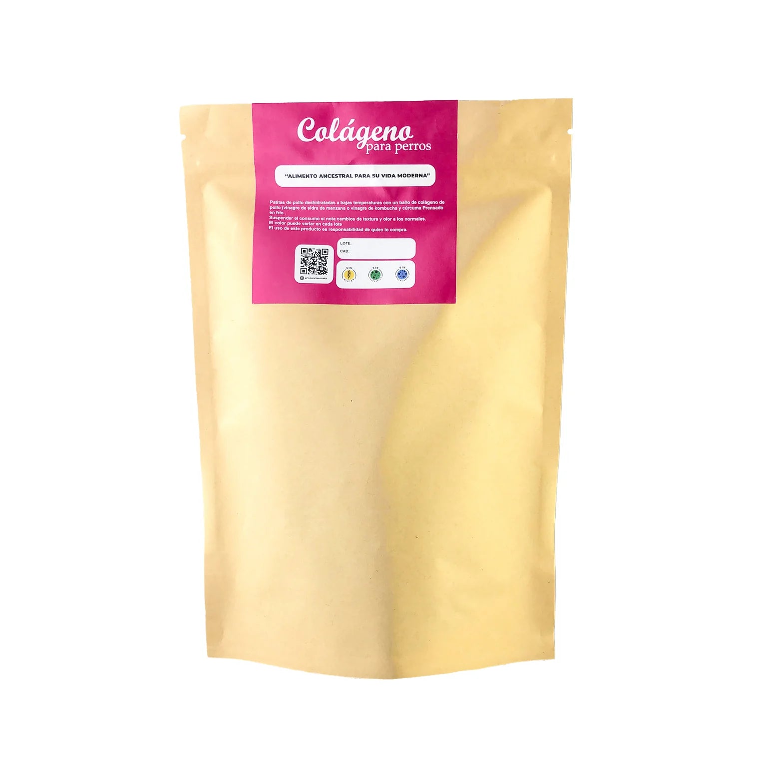 Premios con colágeno para Perros - Patitas de Pollo: Dientes Limpios y Alivio del Estrés