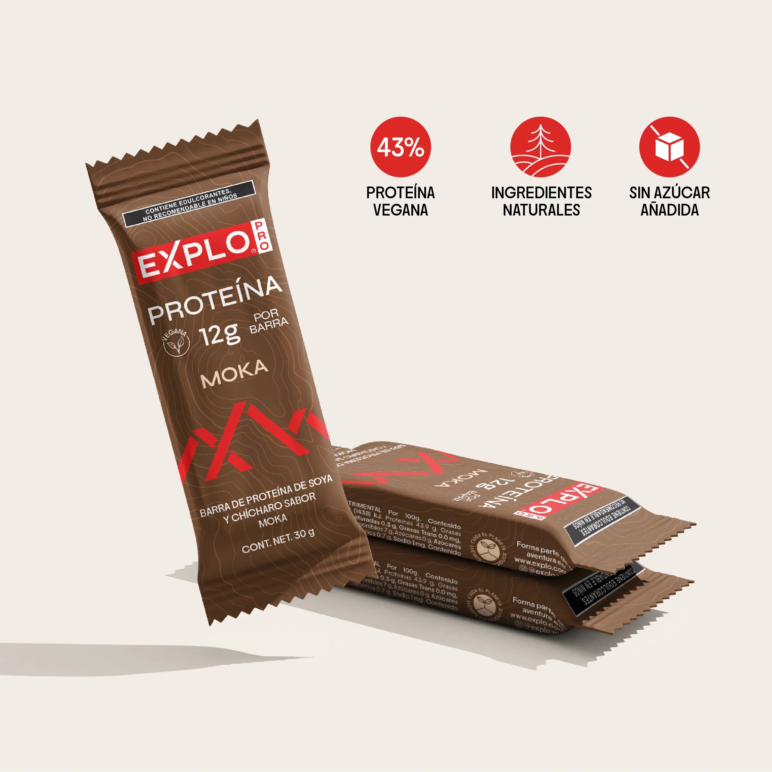 Barra de Proteína sabor Moka