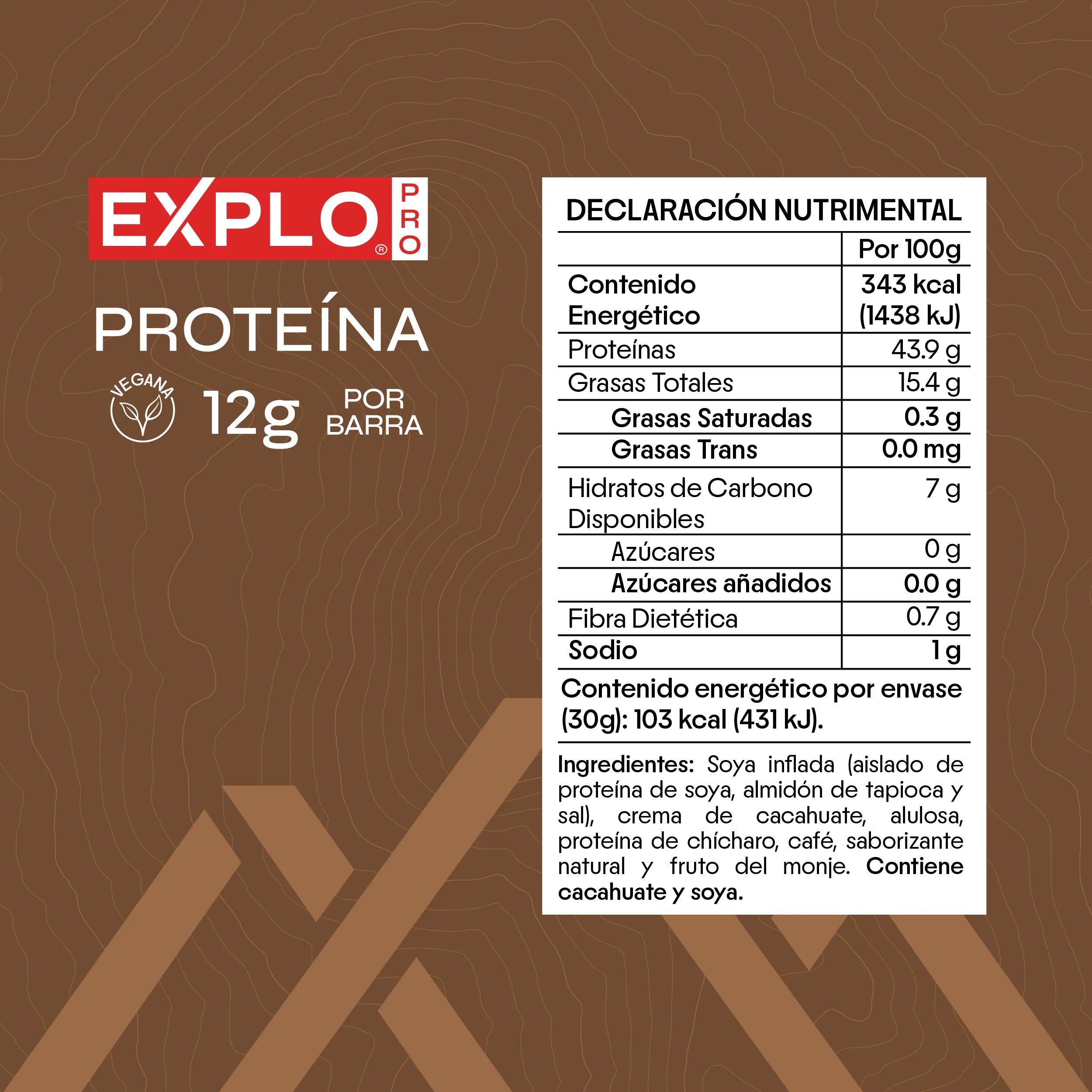 Barra de Proteína sabor Moka